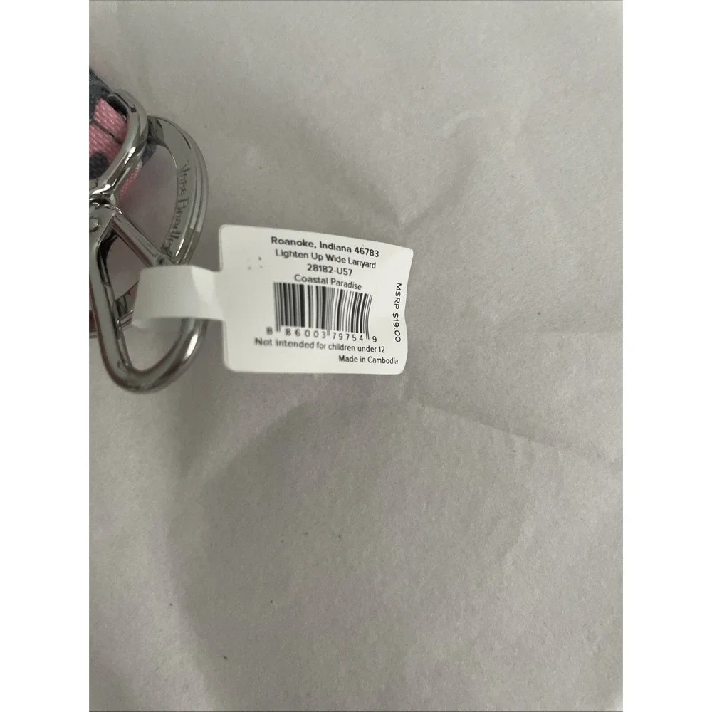 Vera Bradley Lanyard Coastal Paradise 18 Inches